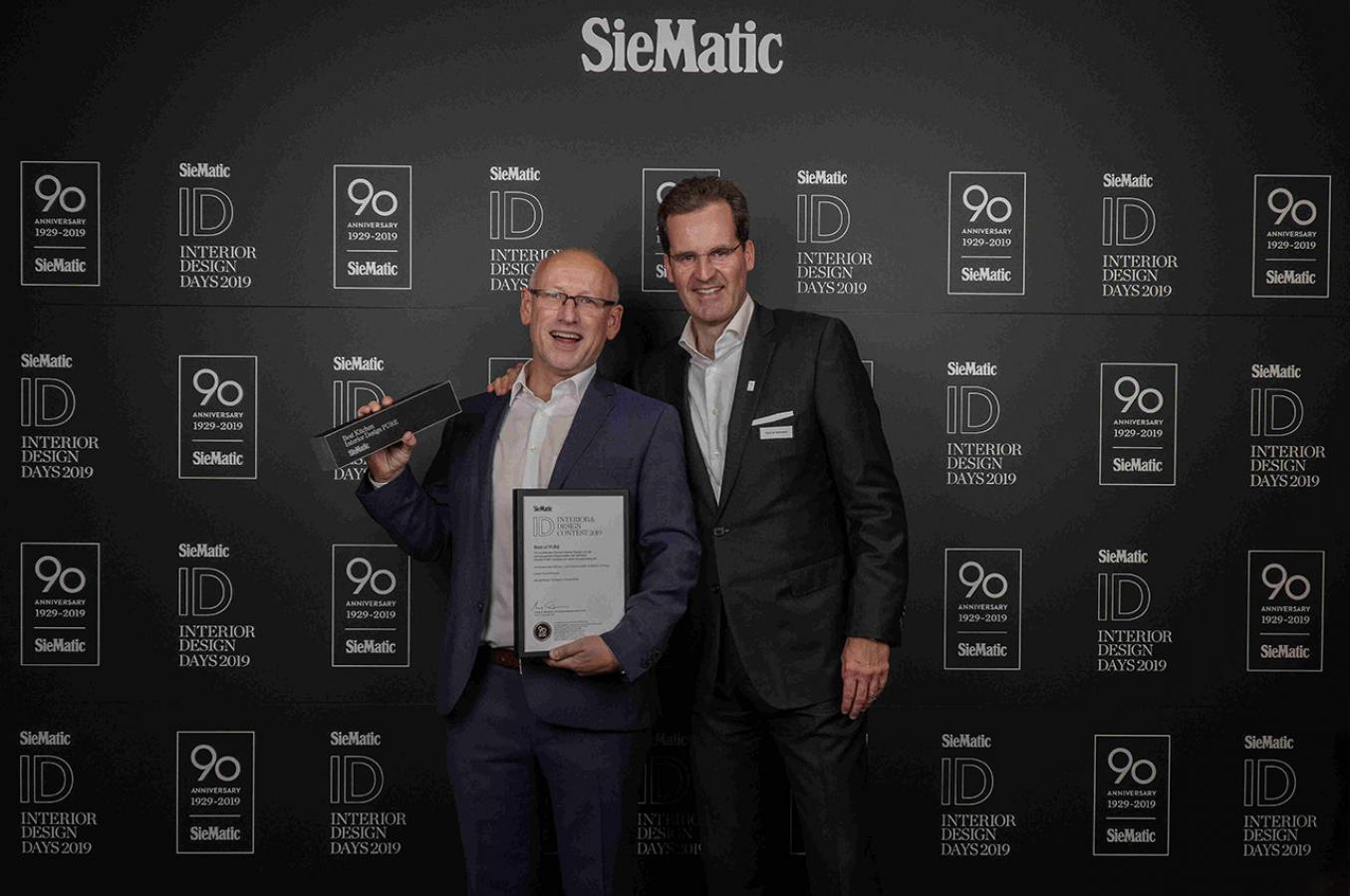 Kuechen Krampe Gewinner SieMatic ID Contest 2019 Award Joachim Krampe